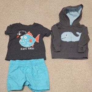 Carter's Baby 6-9 Month Summer Outfit
